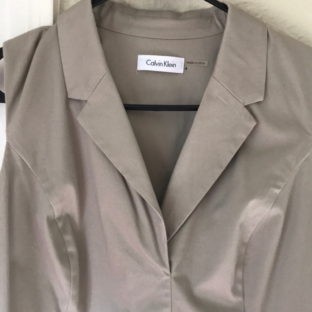 Calvin Klein blazer sleeveless dress NWOT - Picture 2 of 3